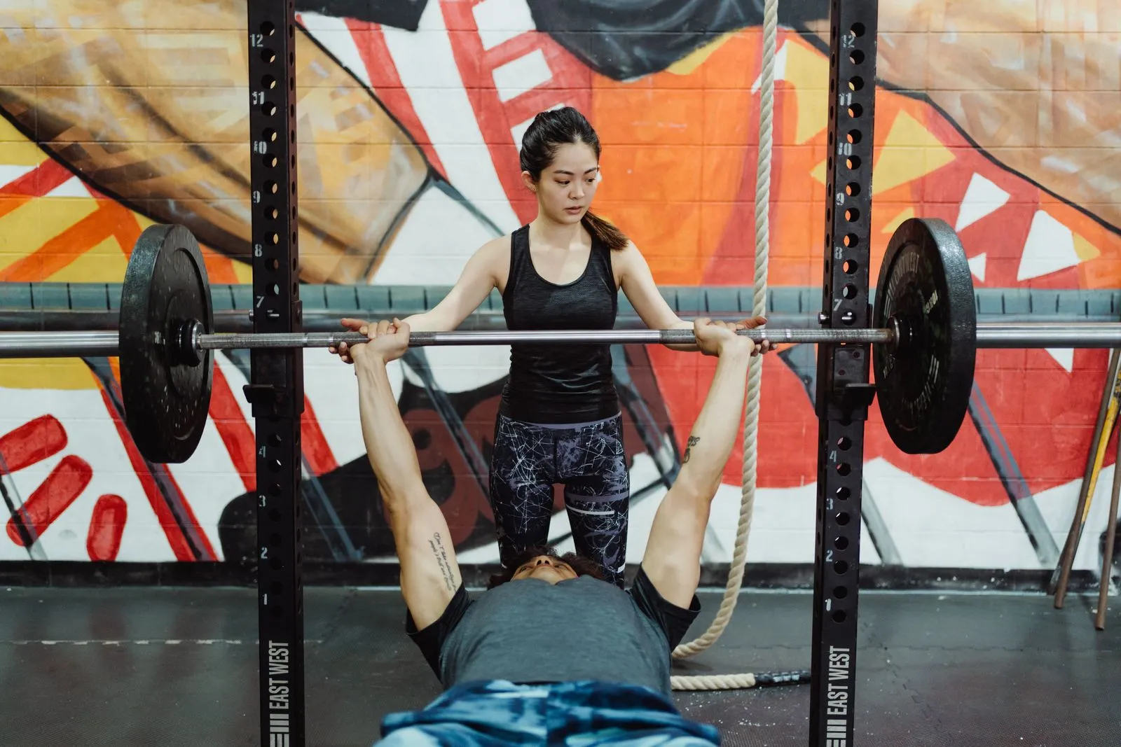 Treino presencial com personal trainer